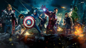 Marvel's Universe Of Superheroes Wallpaper