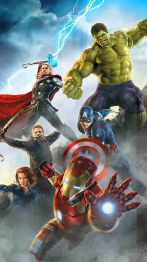 Marvel Studios Modern Avengers Iphone Wallpaper