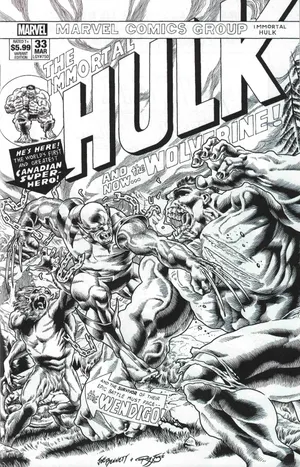 Marvel Superheroes In Monochrome Wallpaper