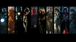 Marvel Villains Lineup Wallpaper