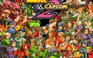Marvel Vs Capcom Epic Showdown Wallpaper