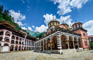 Marvelous Architecture Of Rila Monastery Wallpaper