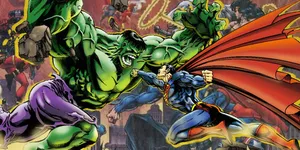 Marvelvs D C Epic Battle Wallpaper