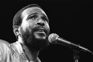 Marvin Gaye Close-up Singing Wallpaper