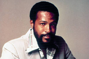 Marvin Gaye In White Wallpaper