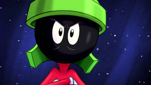 Marvin The Martian Closeup Shot Wallpaper