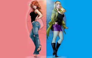 Mary Jane Enjoying A Beautiful Sunny Day Wallpaper