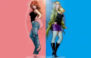 Mary Jane Enjoying A Beautiful Sunny Day Wallpaper