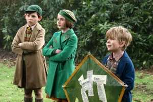 Mary Poppins Returns Children With Kite Wallpaper