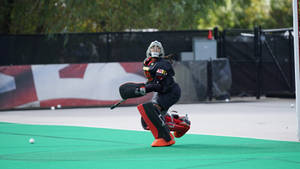 Maryland Field Hockey Goalkeeper Wallpaper