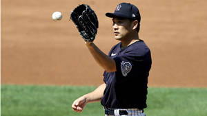 Masahiro Tanaka Catching Ball Wallpaper