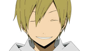 Masaomi Kida Posing Confidently In A Dynamic Anime Scene Wallpaper