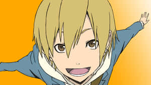 Masaomi Kida Smiling Confidently In Durarara!! Wallpaper