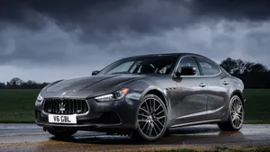 Maserati Ghibli Luxury Sports Sedan In Action Wallpaper