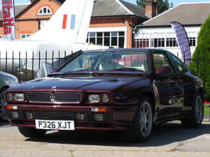 Maserati Shamal Luxury Sports Car Wallpaper