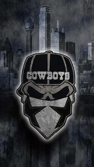 Masked Man From Cowboys Dallas Iphone Wallpaper