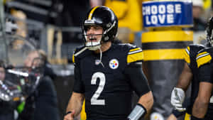 Mason Rudolph Pittsburgh Steelers Quarterback Wallpaper