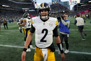 Mason Rudolph Steelers Quarterback Game Day Wallpaper