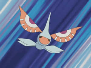 Masquerain Blue Violet Art Wallpaper