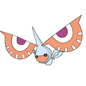 Masquerain Flying Minimalist Art Wallpaper