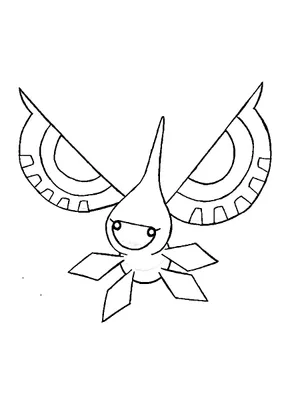 Masquerain Minimalist Drawing Wallpaper