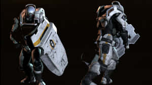 Mass Effect Cerberus - Intense Action Scene Wallpaper