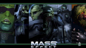 Mass Effect Characters Group Photo Wallpaper