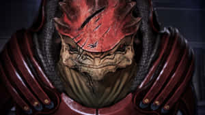 Mass Effect Grunt Ready For Action Wallpaper