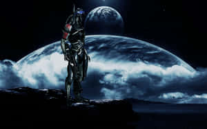 Mass Effect Legion - The Emergence Of An Ai Soldier Wallpaper