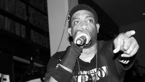 Masta Ace Performance Blackand White Wallpaper