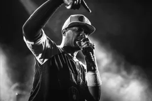 Masta Ace Performance Blackand White Wallpaper