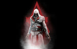 Master Assassin Ezio Auditore In Action Wallpaper