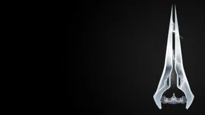 Master Chief Wielding The Iconic Halo Energy Sword Wallpaper