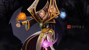 Master Of Arcane Magic - Dota 2 Invoker Wallpaper