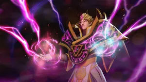 Master Of Magical Arts: Dota 2 Invoker Unleashed Wallpaper