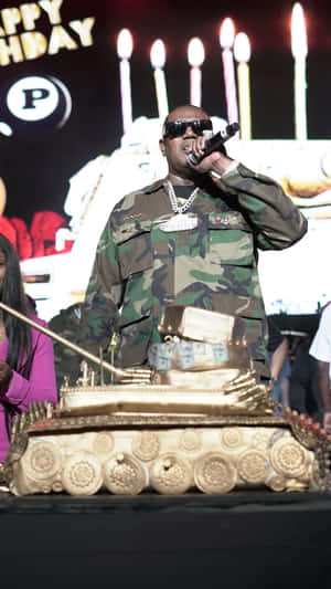 Master P Birthday Celebration Performance Wallpaper