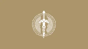 Master Sword Emblem Design Wallpaper