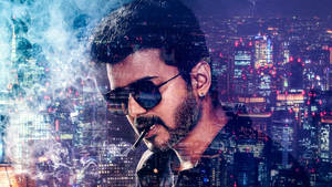 Master Vijay Hd Graphics Art Wallpaper