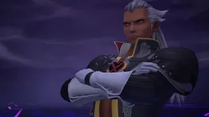 Master Xehanort Plotting His Plans In The Kingdom Hearts Universe Wallpaper
