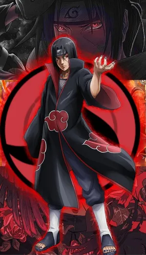 Mastering The Jutsu Art In A Mystical Forest Wallpaper