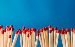 Matches Red Heads Wallpaper