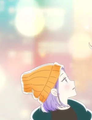 Matching Anime Couple Girl Beanie Wallpaper