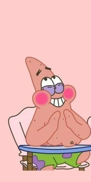Matching Bff Laughing Patrick And Spongebob Wallpaper