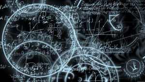 Mathematical Concepts Overlay Wallpaper