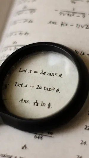 Mathematical_ Investigation_ Under_ Magnifying_ Glass Wallpaper