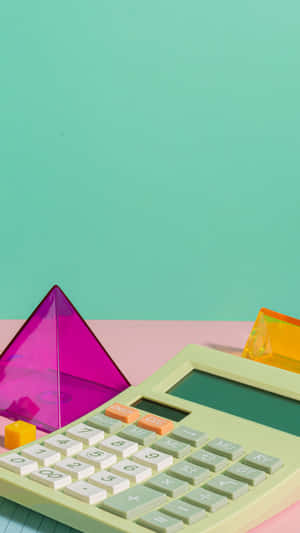 Mathematical Tools Pastel Aesthetic Wallpaper