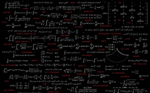 Mathematics Intricate Formulas Wallpaper