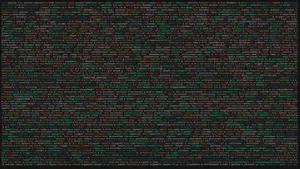 Matrix Style Code Background.jpg Wallpaper