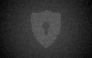 Matrix Style Digital Code Background Wallpaper