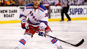 Mats Zuccarello Of New York Rangers Wallpaper